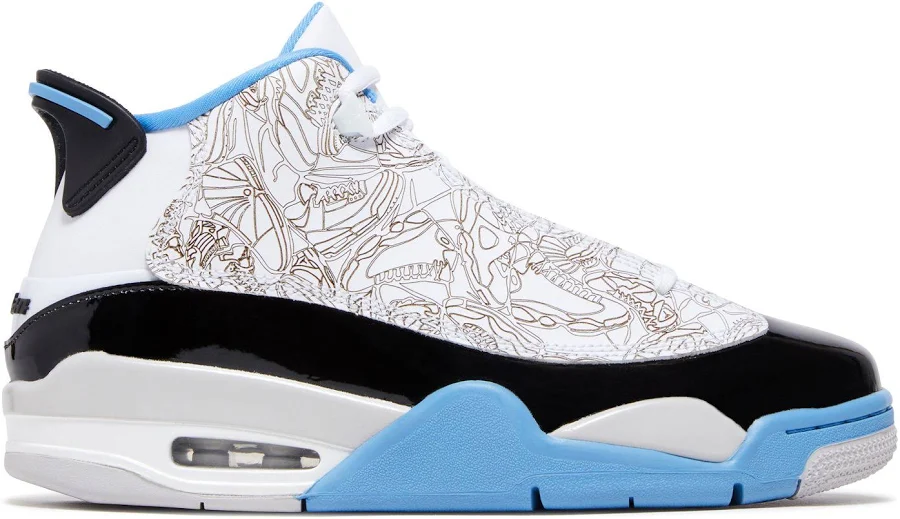 Air Jordan Dub Zero GS 'Legend Blue' | White | Kid's Size 4.5