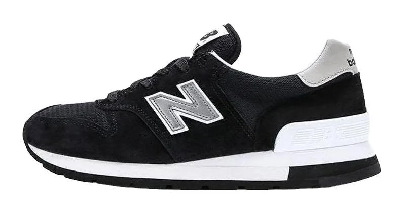 New Balance 995 Made In Usa Athletic Men Sneakers - Black/silver