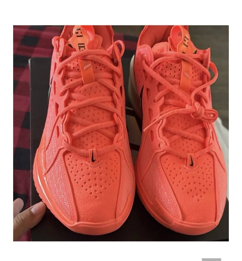 Nike Zoom Gt Cut 2 Orange Men’s Low Top Lace-up Athletic Sneakers