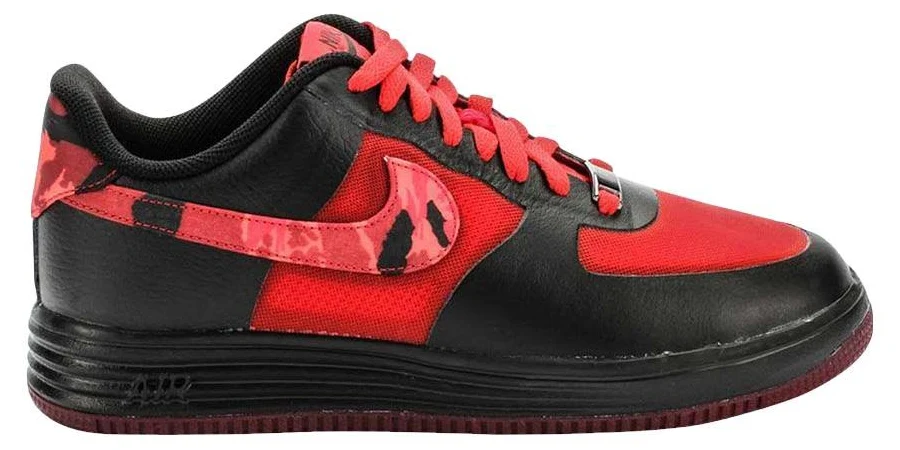Nike Lunar Force 1 Fuse Leather - Black