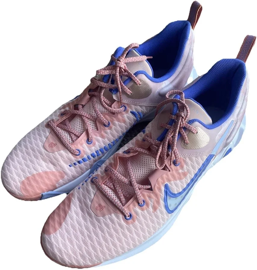 Nike Air Zoom G.t. Cut 1 Cz4099-800 Men’s Size 18 Pink Blue Basketball