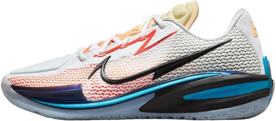 Nike Zoom Gt Cut 1 Low Top Men Sneakers - White/black/blue