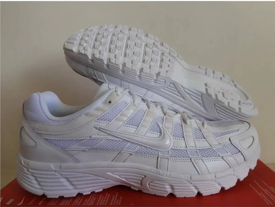 Nike P-6000 Triple White CD6404-100 Men`s Sz 7.5 Women`s 9