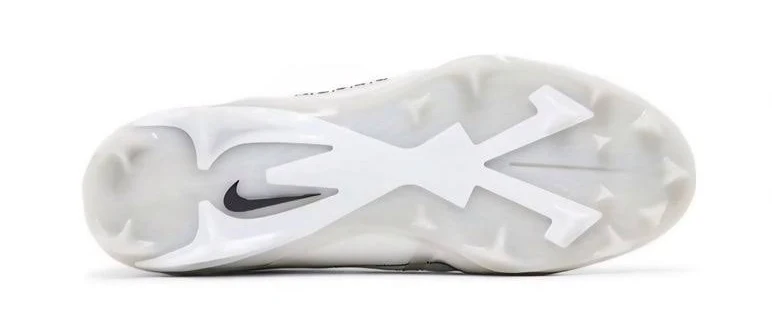 Nike Alpha Menace Elite 3 White Platinum-Black Football Size 10 10CT6648-109