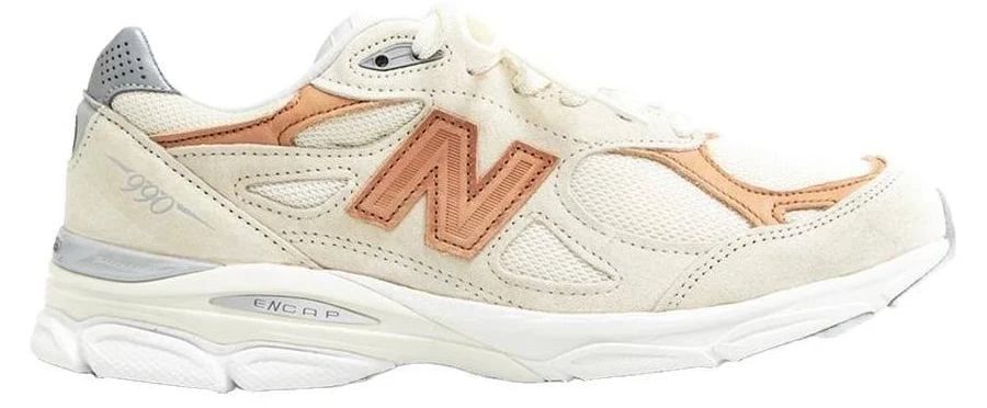 New Balance Todd Snyder X 990v3 Pale Ale Women Sneaker - Tan