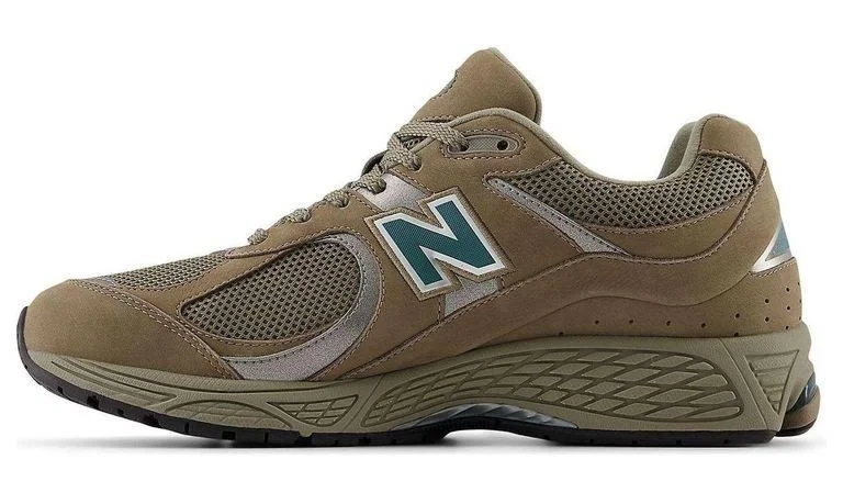 New Balance Men's 2002R 'Mushroom New Spruce' - Brown - Low-top sneakers