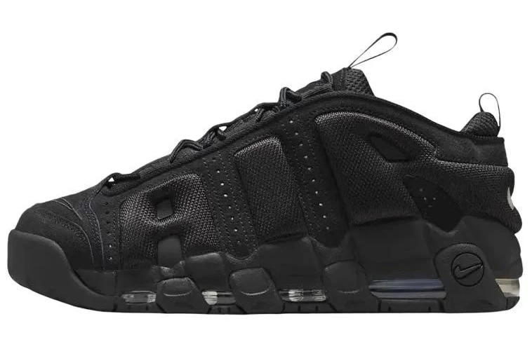Nike Air More Uptempo Low Triple Black - Im6649-001