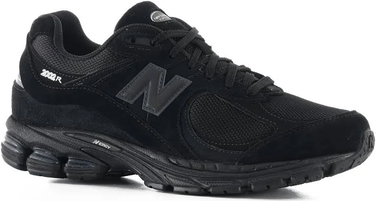 New Balance 2002R Shoes, Men's - black/black metallic 13