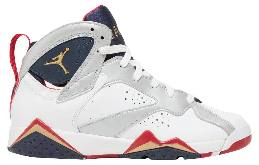 Jordan 7 Retro Gs ‘olympic’ 2012 - White