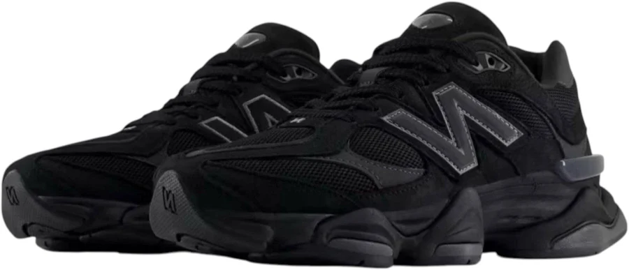 New Balance 9060 Triple Black U9060BPM, Black / 9.5