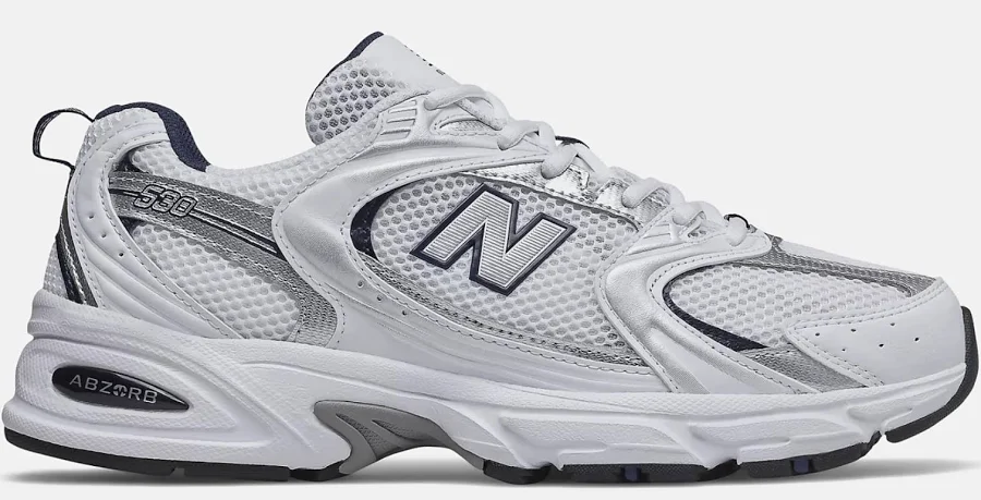 Balance 530 - Mr530sg - Shoes Sneakers White/blue - Men's Size 7.5