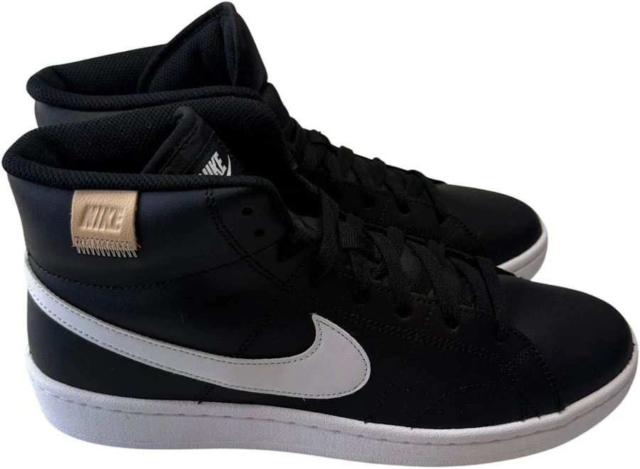 Nike Court Royale 2 Mid Black White Sneakers Cq917 Mens 8 Womens 9.5