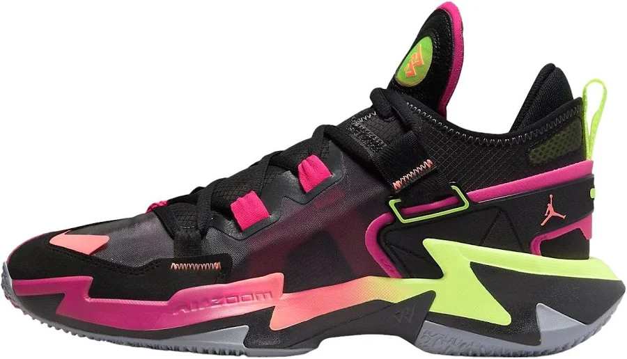 Jordan Why Not? Zer0.5 Black/Bright Mango/Iron Grey Men's Basketball Shoes