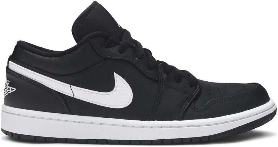 Jordan 1 Low Black White