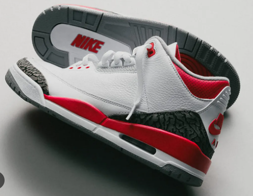 Jordan retro III "Fire Red" [2022] — THE THIR13EN XIII