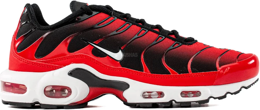 Nike Air Max Plus TN 'Black Red' Women's (2023) US M 10.5 / W 12