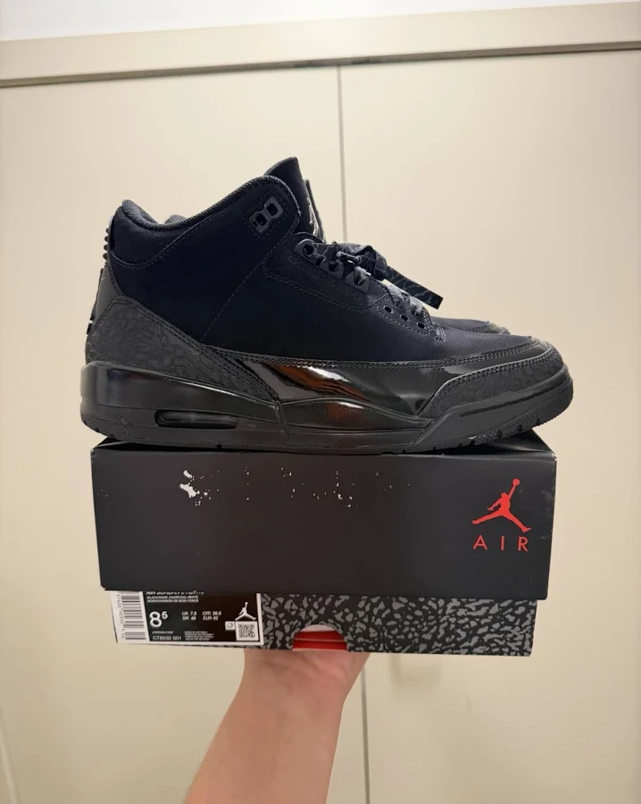 Jordan 3 Black Cat