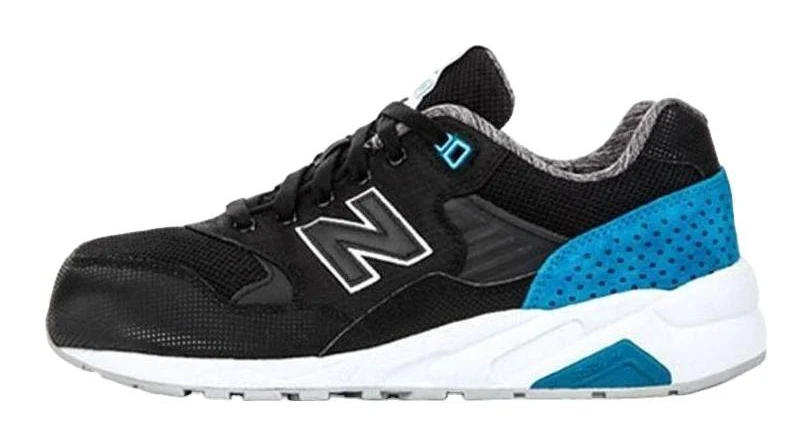 New Balance 580 Athletic Men Sneakers - Black/blue