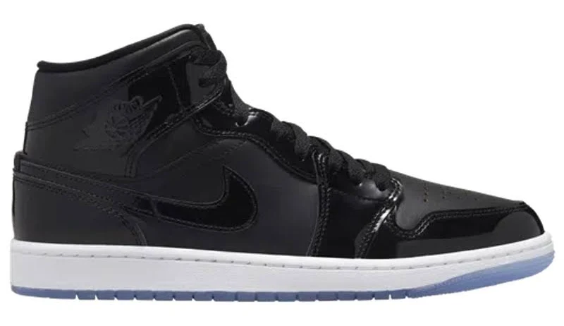 Air 1 Mid Se "space Jam" Sneakers In Black/purple/white