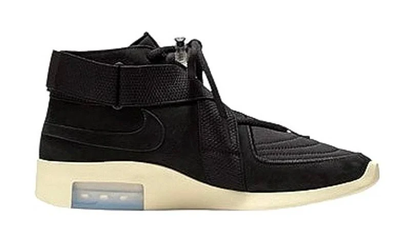 Air Fear of God Raid Outdoor Basketball Shoe Black/Fossil Size 9