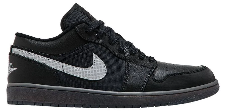 Air Jordan 1 Low 'Black White Dark Gum' | Men's Size 3.5
