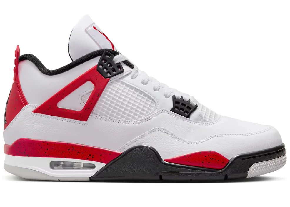 Jordan 4 Retro Red Cement - Size 9