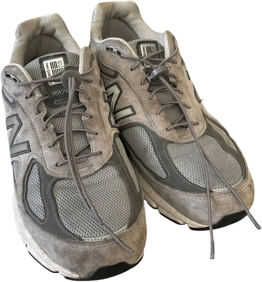 Balance 990v4 M990gl4 Grey Castlerock Suede Running Shoes Mens Size