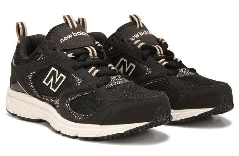 New Balance Women's 408 Shoes Black/Beige