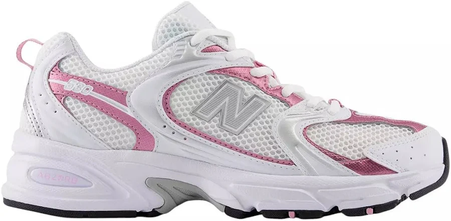 New Balance UNISEX 530 White/Pink / M5/W6.5