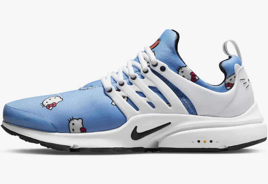 Nike Air Presto Qs Hello Kitty Blue White Red Dv3770-400 Mens Ps