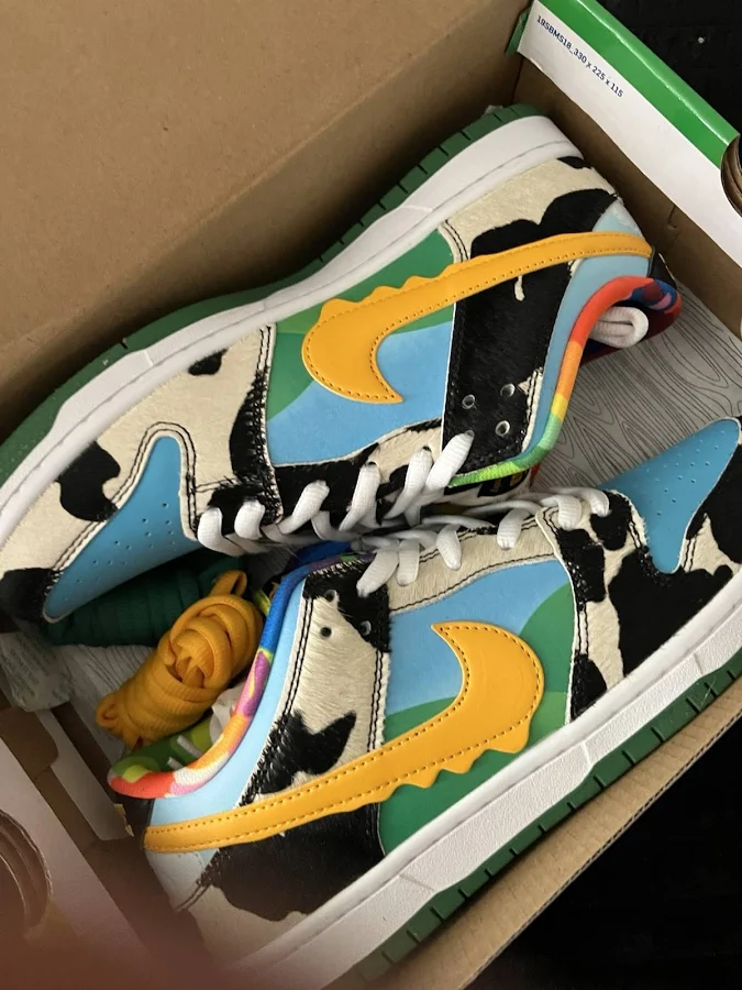 Nike Sb Dunk Low Ben & Jerry's Chunky Dunky Men's Multicolor Sneakers