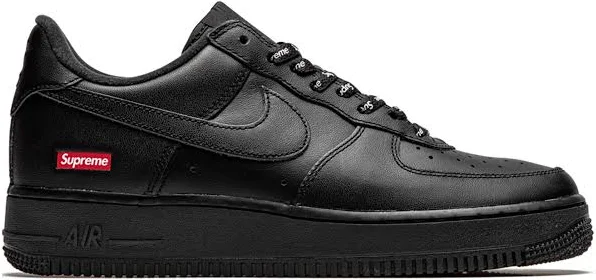Nike - x Supreme Air Force 1 Low "Mini Box Logo Black" sneakers - unisex - Calf Leather - 8.5