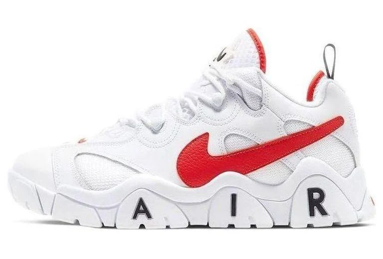 Nike Men's Air Barrage Low 'Rucker Park' - White - Low-top sneakers - 7