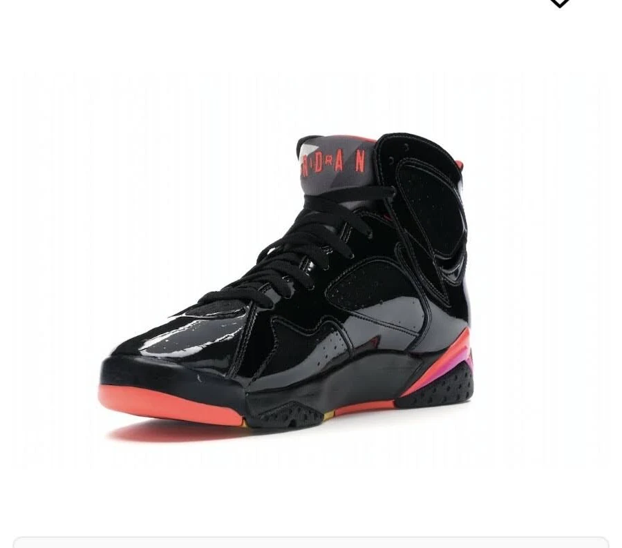 Jordan 7 Retro Black Gloss 2019 - Size 5w