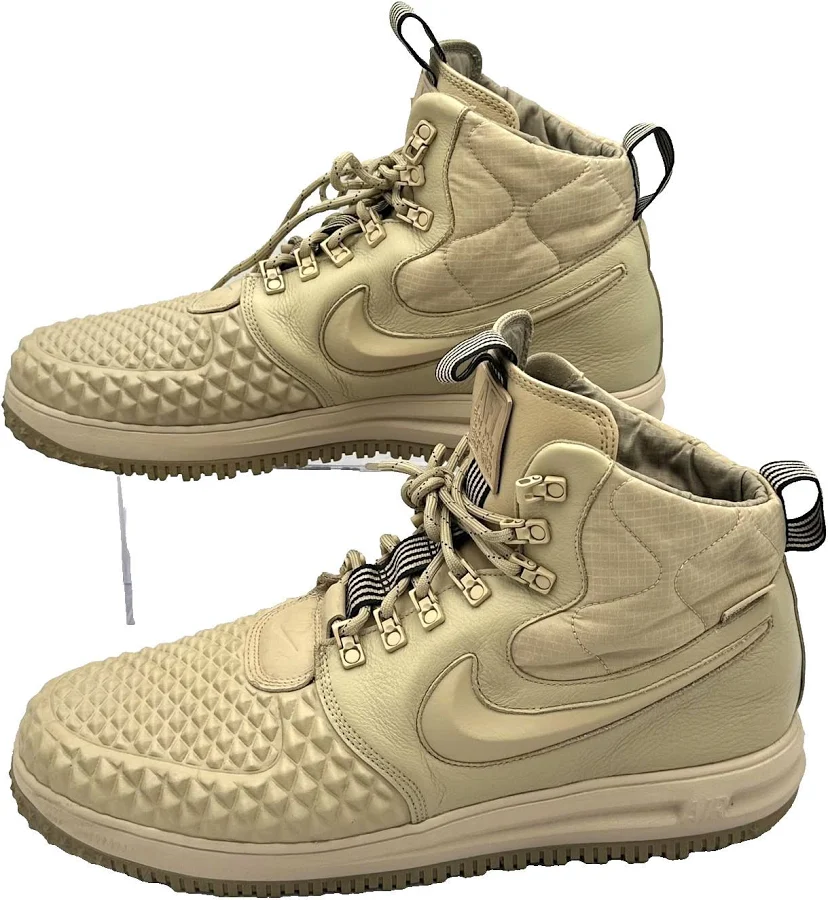 Nike Af1 Duck Boot '17 Mens Size 15 Watershield Linen-khaki Beige