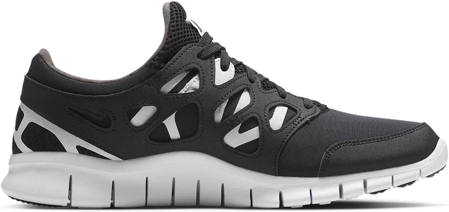 Nike Free Run 2 Athletic Men Sneakers - Black/white