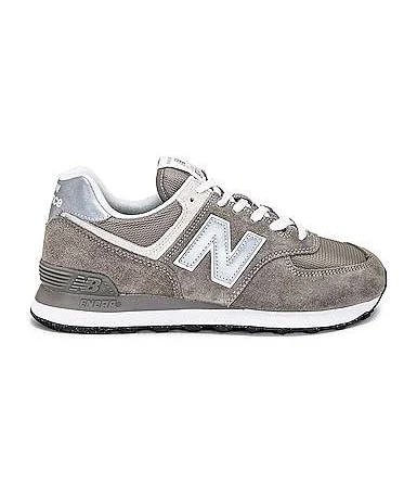 New Balance 574 Sneaker in Grey - size Mens 10/Womens 11.5