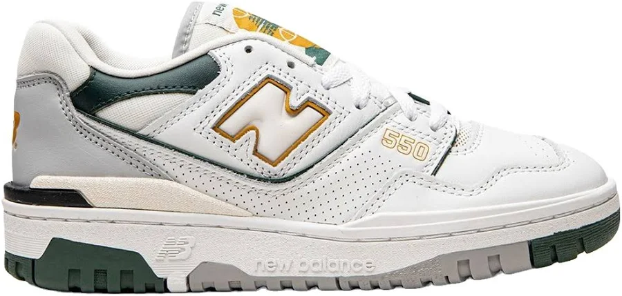 New Balance 550 Nightwatch Green Men Sneakers - White