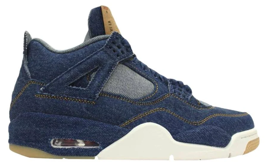 Jordan Levi's X 4 Retro 'denim' Sample - Blue