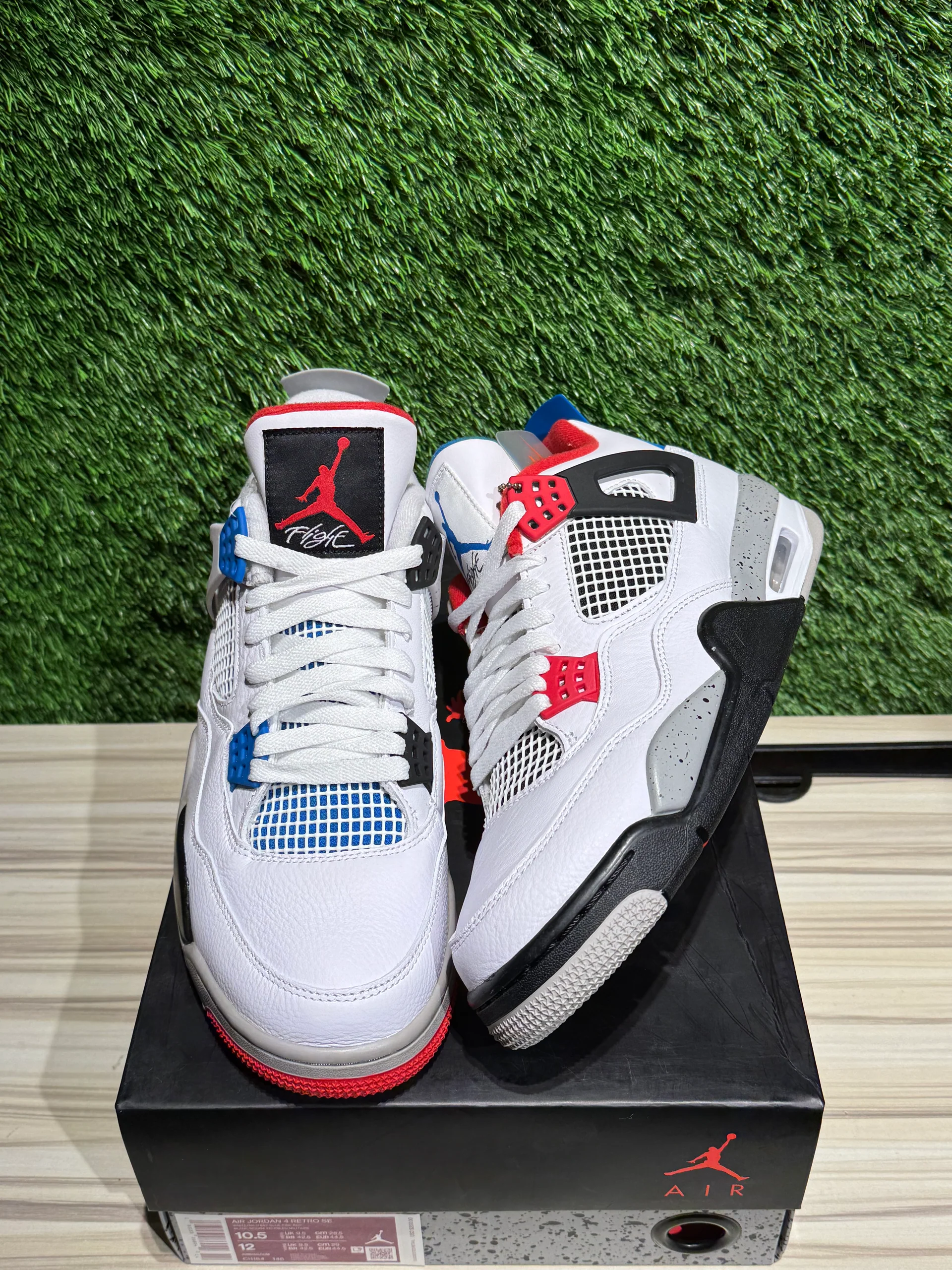 Jordan 4 Retro What The Sz 10.5M - 10.5M/12W - Brand New / Alderwood Mall