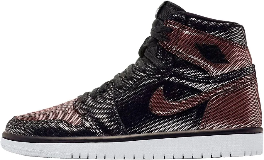 Jordan 1 Retro High Og Fearless - Black/metallic Rose Gold