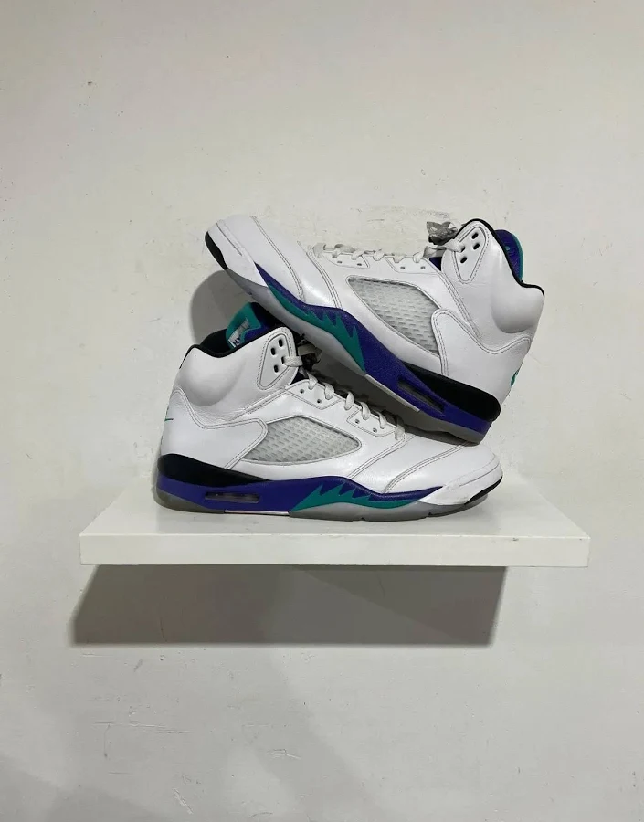 NIKE JORDAN 5 GRAPE 2025 SIZE 12 PREOWNED - Jordan1