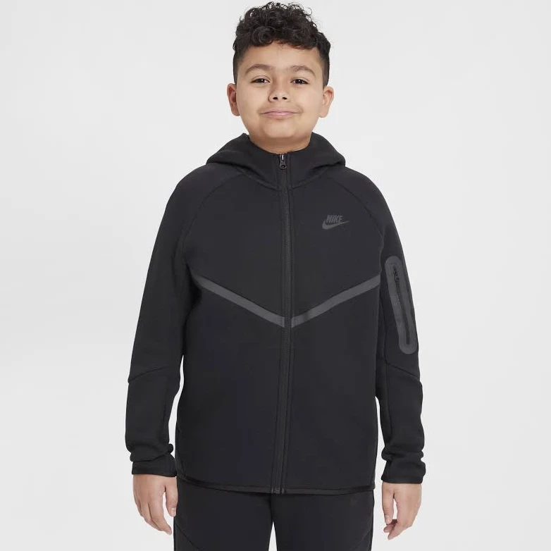 Nike Big Boys' Sportswear Tech Fleece Full-Zip Hooded Jacket