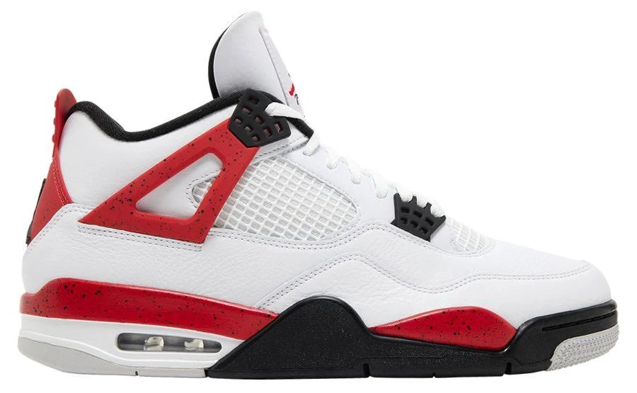 Men's Air Jordan 4 Retro Red Cement