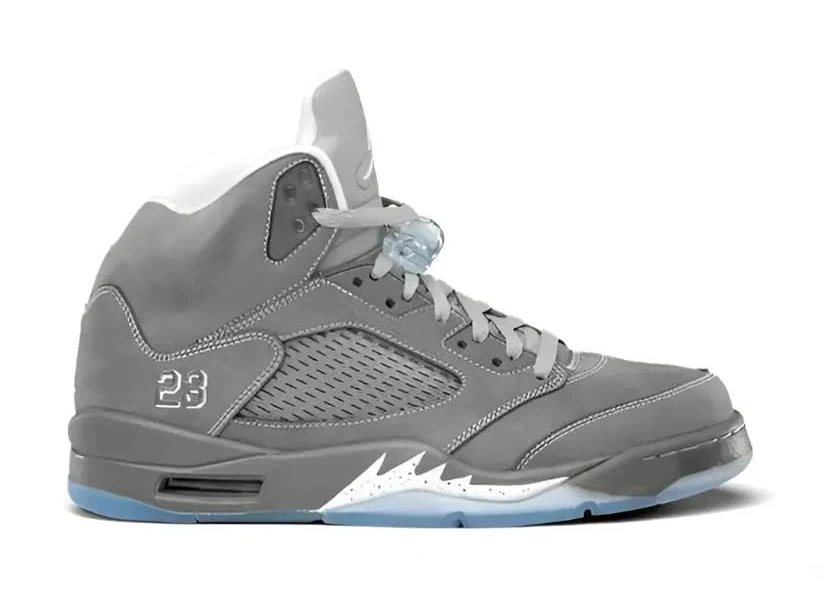 Air Jordan 5 Wolf Grey Shoes Sneakers