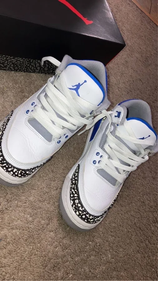 Size 5 - Jordan 3 Retro Racer Blue 2021