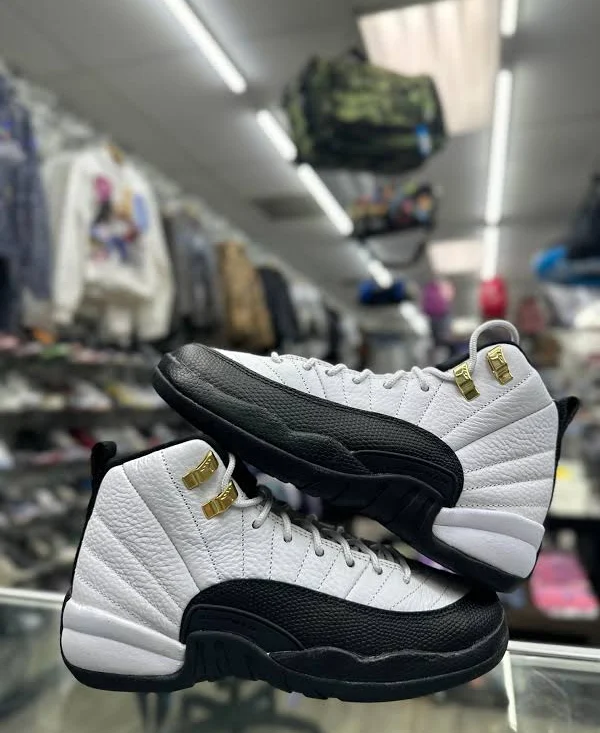 Air Jordan Retro 12 "Taxi" (GS) 2025 RELEASE 153265-117 5/6.5w