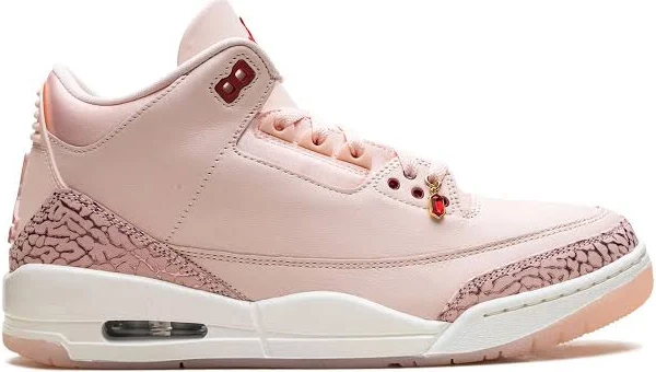 Jordan - Air Jordan 3 "Valentine's Day" sneakers - women - Rubber/Fabric/Calf Leather - 8 - Pink