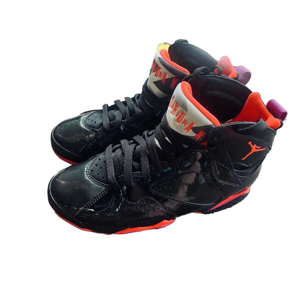 Jordan 7 Retro Black Gloss 2019 size 8 no box