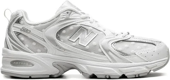 New Balance - 530 "Silver Metallic/Polka Dots" sneakers - unisex - Rubber/Polyurethane/Mesh/Fabric - 4.5 - White